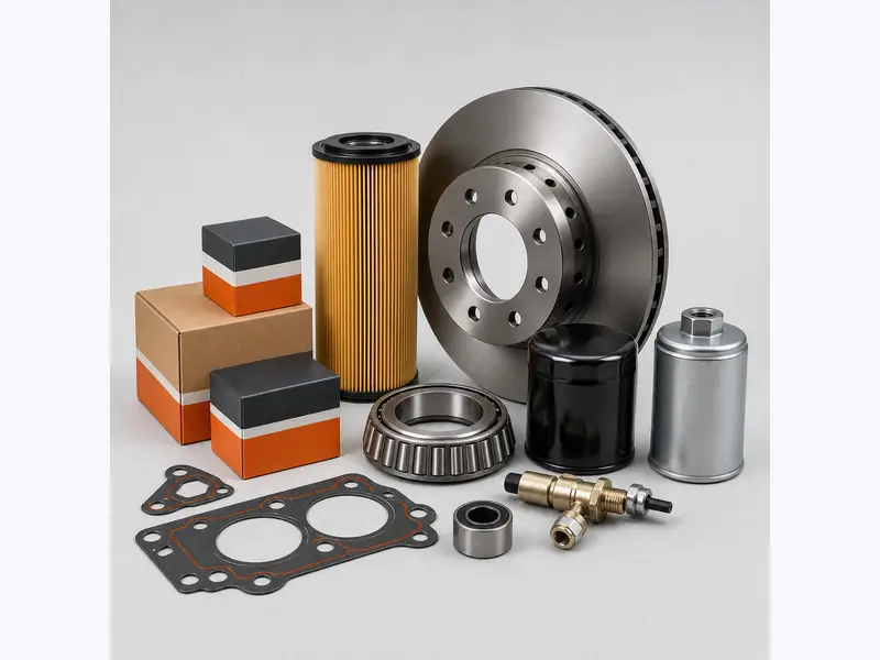 Harvester Parts sourcing reference image